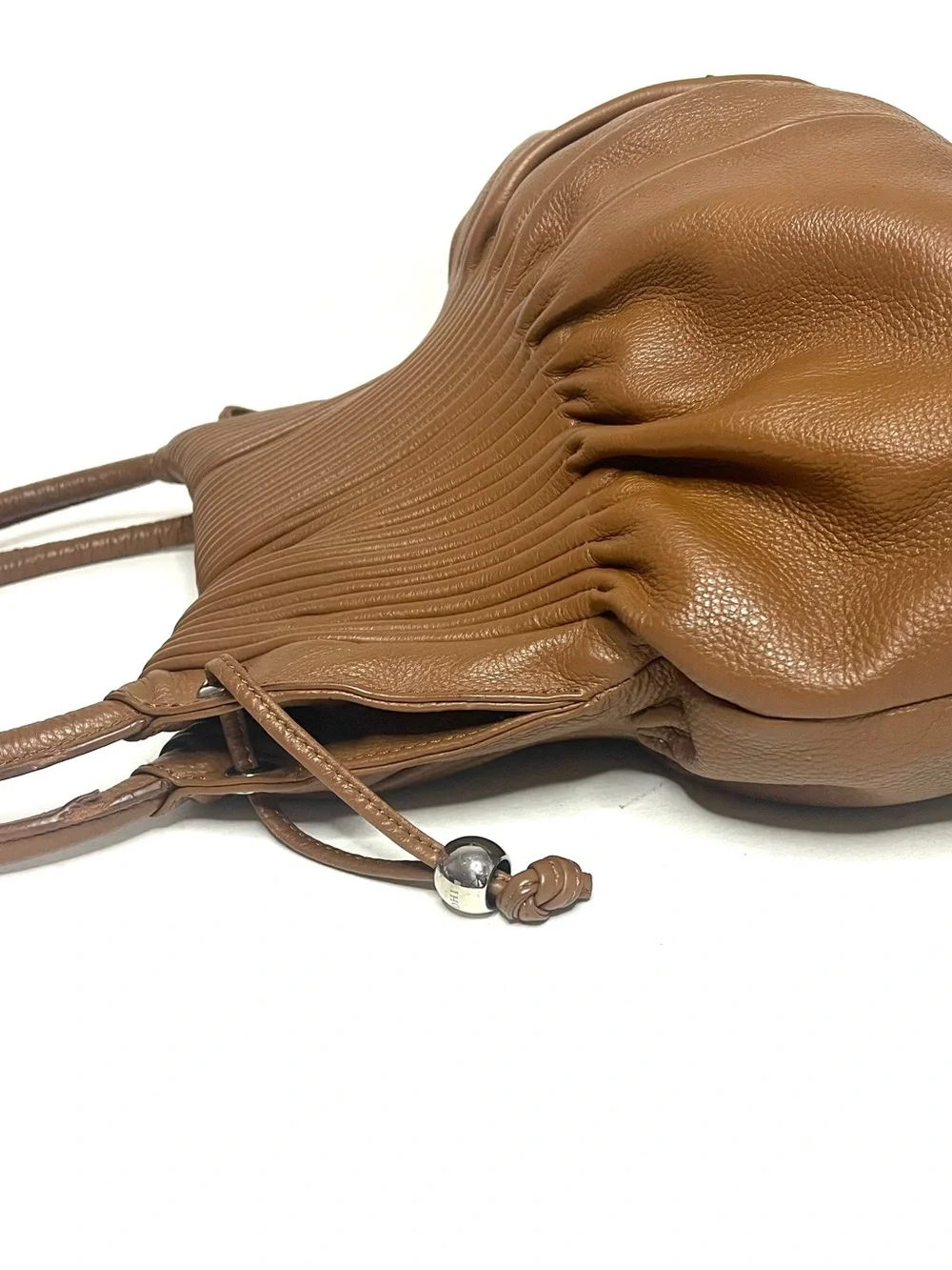 Bodhi Caramel Leather Hobo Bag